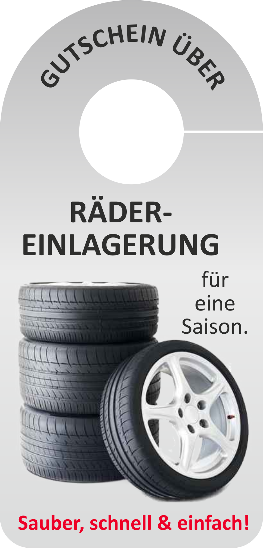 Spiegelanhänger "Rädereinlagerung"