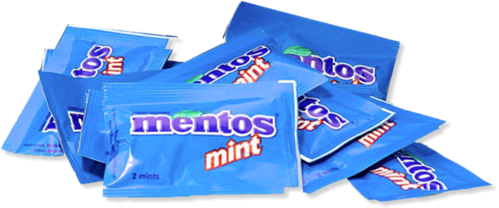 mentos mint Duo Kaubonbons