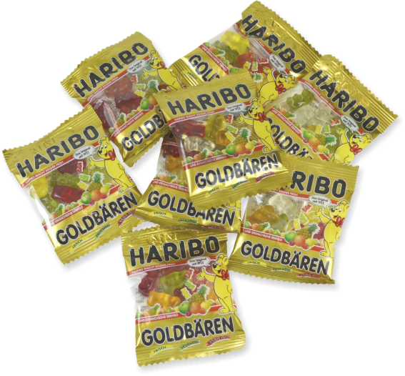 HARIBO Fruchtgummi Goldbären Mini